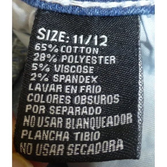 Sky Premium Collection Low Rise Flare Embroidered Skull & Floral Denim Jeans 11/ - Picture 5 of 15